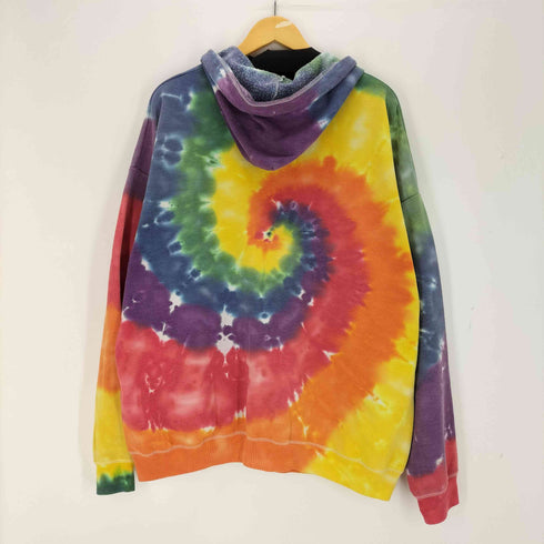 ヘインズ Hanes タイダイ柄ジップアップパーカー メンズ  2XL